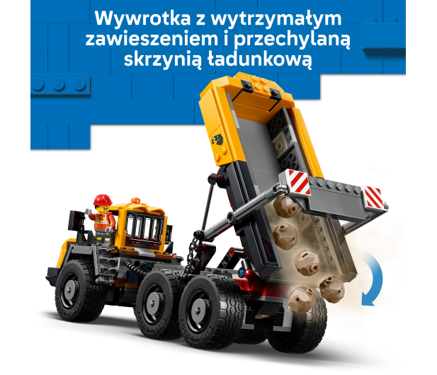 LEGO CITY 60494 Wywrotka i ładowarka czołowa - 1529818 - zdjęcie 6